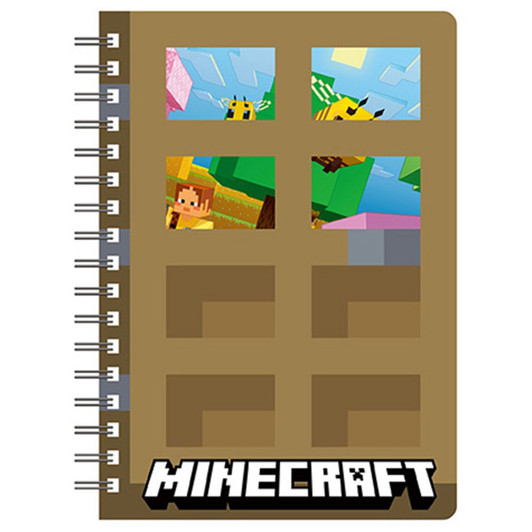 Ensky Minecraft Ring Notebook With Gimmick: Open The Door