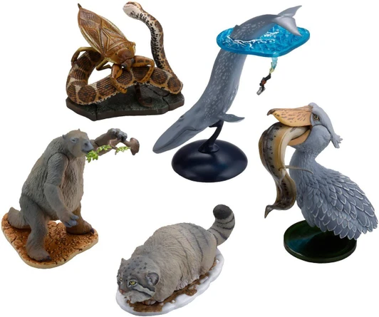 Kaiyodo Darwin's Amazing Animals Miniature Figure 1Box 10pcs (FULL BOX) 