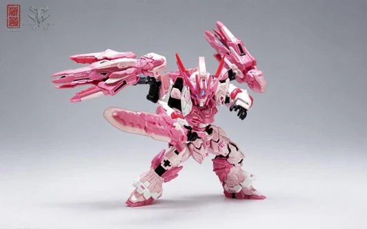 Heart Art Collection ZEN Of Collectible TGM CD-TGM-01C Pink Color Limited Edition Alloy Frame Model Kit