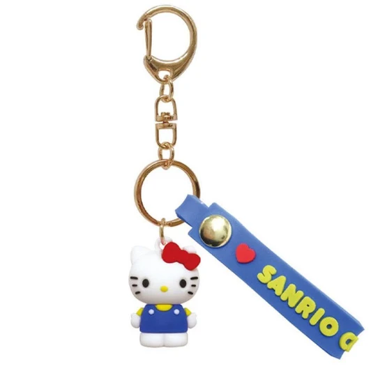  Kcompany Sanrio Characters Key Holder With Microphone Hello Kitty 