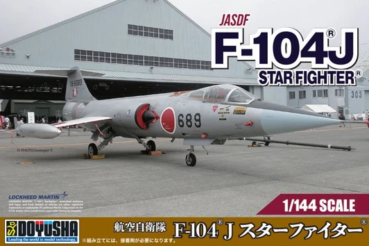 Doyusha 1/144 Scale JASDF F-104J Starfighter Plastic Model