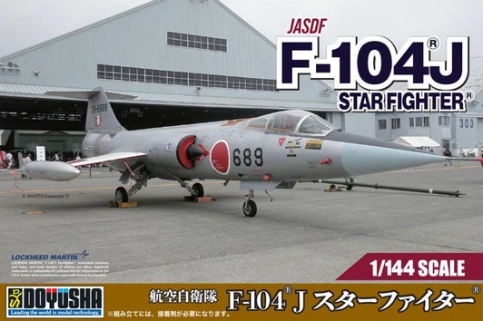  Doyusha 1/144 Scale JASDF F-104J Starfighter Plastic Model 