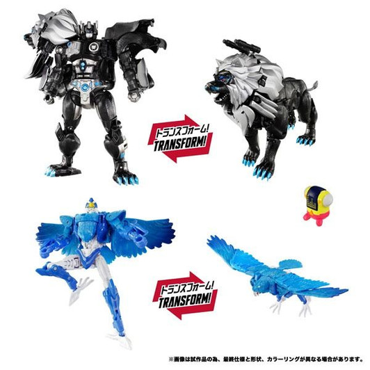 Takara Tomy Transformers NL-09 Dark Amber Leo Prime & Blue Bolt