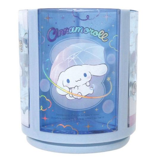  Kcompany Sanrio Characters Sparkling Holographic Rotating Pen Stand Cinnamoroll 