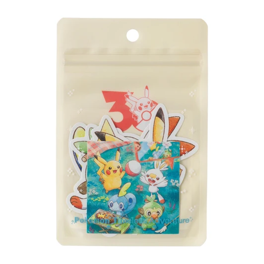 Pokemon Center Original Sticker Set Pokemon Timeless Adventure Galar