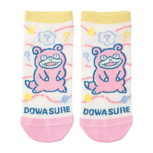 Pokemon Center Original Short Socks Dowasure Slowpoke (23-25 cm)