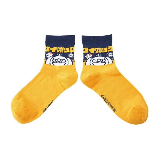  Pokemon Center Original Middle Socks Pikapika Mart Psyduck (23-25cm) 
