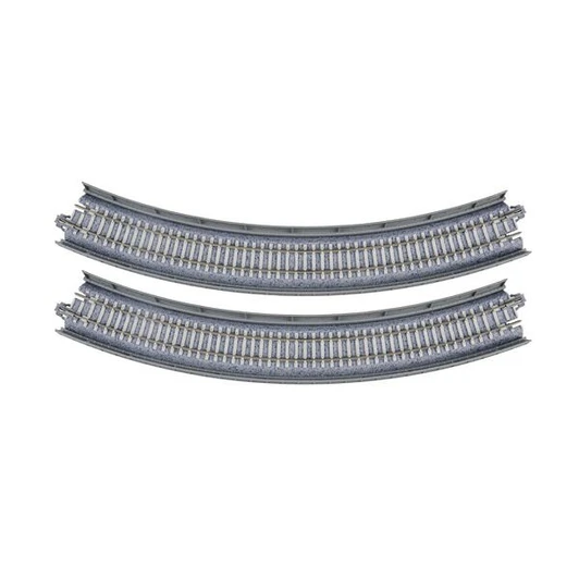 Kato 20-511 UNITRACK PC Single Track Elevated Curved Track R282-45 (R282-45PC) 2 Pieces (N scale)