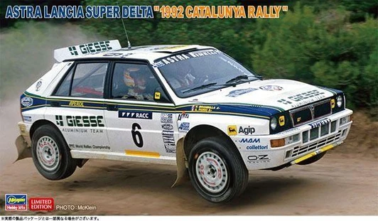 Other 1/24 Scale Astra Lancia Super Delta 1992 Catalunya Rally Plastic Model 