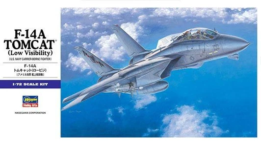 Other 1/72 Scale F-14A Tomcat Low Visibility Plastic Model 