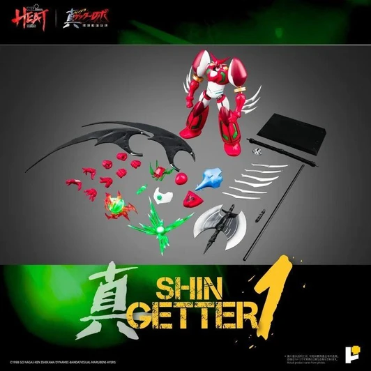  Art Storm POSE+ Metal Heat Shin Getter 1 Armageddon Ver. Action Figure 