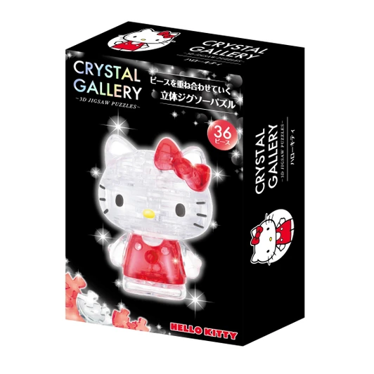 Jigsaw Puzzle Crystal Gallery Hello Kitty (36 Pieces)