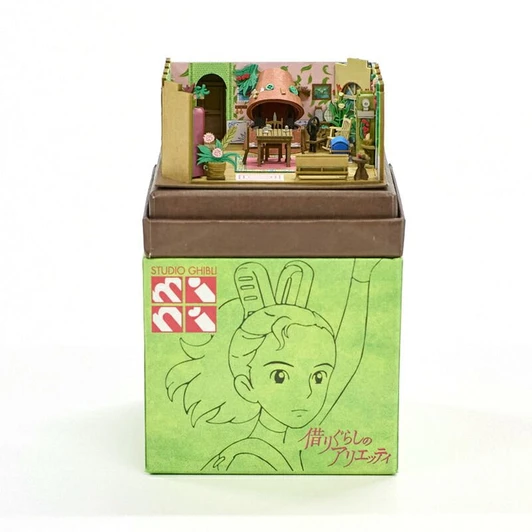 Sankei MP07-142 Studio Ghibli Arrietty's Living Room The Secret World of Arrietty Non-Scale