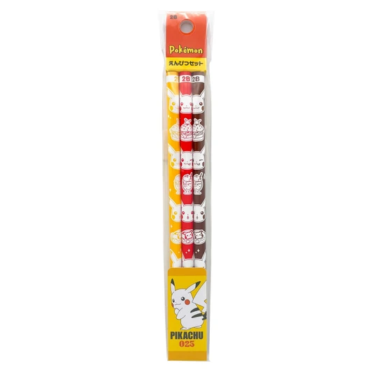 Pokemon Center Original Pokemon Center Original Pencil Set With Pikachu