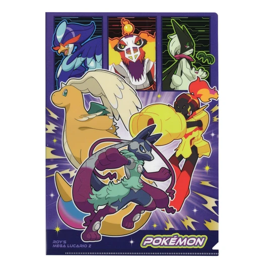  Pokemon Center Original Pokemon Center Original Clear File Mega Lucario Z 