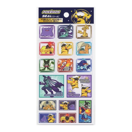  Pokemon Center Original Pokemon Center Original Sticker (Matte Transparent Type) Mega Lucario Z 