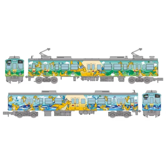  Tomytec Echizen Railway Type MC7000 (Kairyu Train) 2 Cars Set (N scale) 