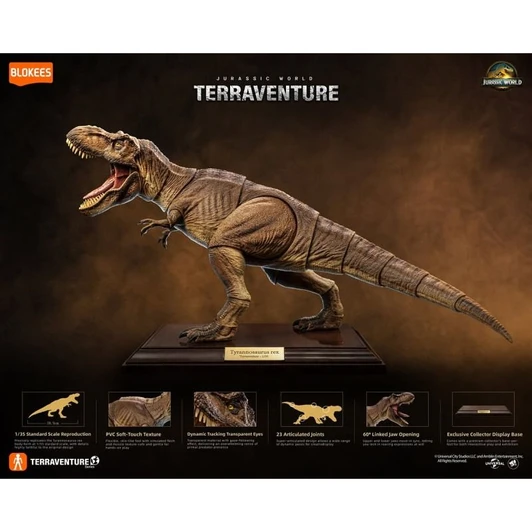 1/35 Scale Blokees Jurassic World TL01 Tyrannosaurus Rex Plastic Model