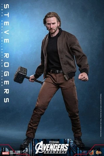 Hot Toys Movie Masterpiece MM#929 Avengers: Doomsday Steve Rogers Deluxe Edition 1/6 Scale Figure