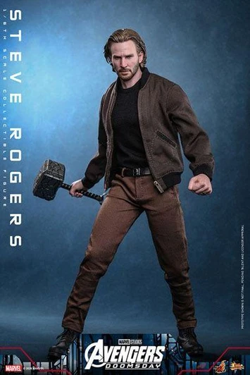  Hot Toys Movie Masterpiece MM#929 Avengers: Doomsday Steve Rogers Deluxe Edition 1/6 Scale Figure 