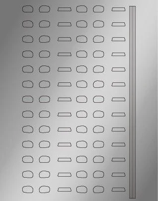  1/24 Scale Car Model Mirror Sticker H-1 Detail Up Series No.47 