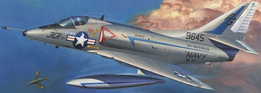 1/72 Scale US Navy A-4C Skyhawk MiG Killer F Series No.63 Plastic Model