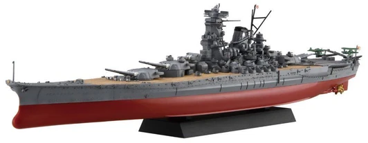  1/700 Scale IJN Battleship Yamato Kan NEXT No.1 EX-5 Wood Deck Sticker Edition Plastic Model 