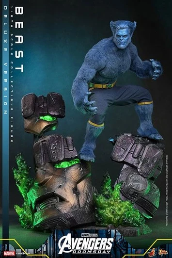 Hot Toys Movie Masterpiece Avengers: Doomsday Beast Deluxe Edition 1/6 Scale Figure