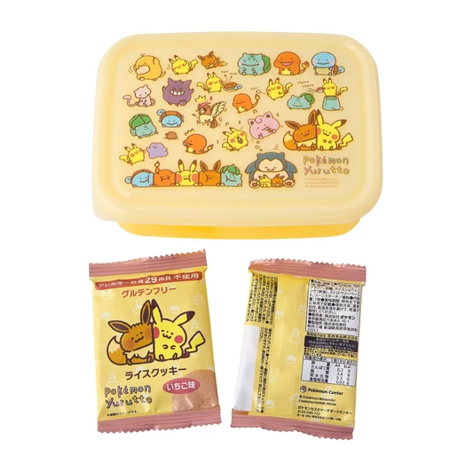 Pokemon Center Original Pokemon Center Original Rice Cookie Pokemon Yurutto Strawberry Flavor