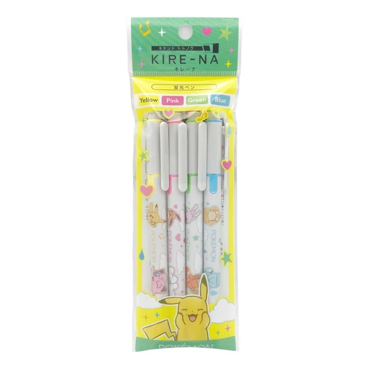 Pokemon Center Original Kireena 4 Color Set My Healing A