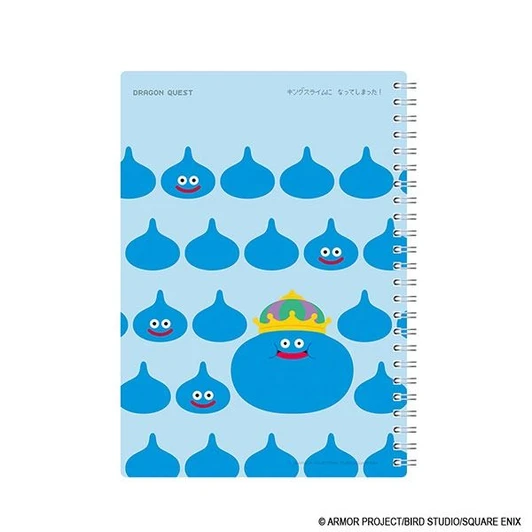 Square Enix Dragon Quest Stationery Shop A5 Ring Notebook - Slime