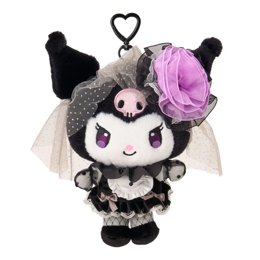 Sanrio Mascot Holder Gothic (Pitch Black Kuromi Mode) 594512