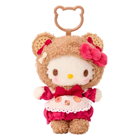 Sanrio Mascot Holder Cookie Fluffy Bear Hello Kitty 614874