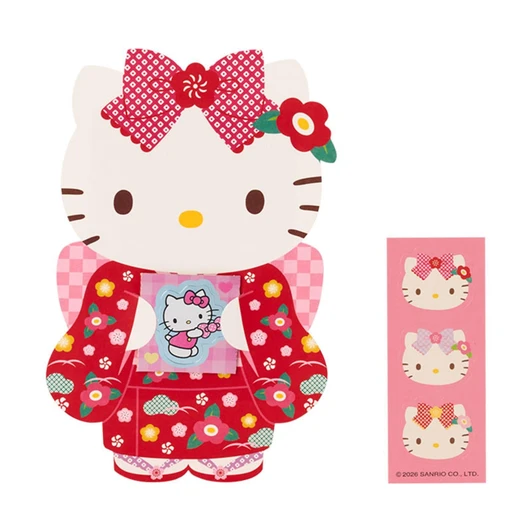 Sanrio Small Gift Envelopes With Stickers Hello Kitty 529907