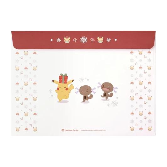 Pokemon Center Original Message Card: Getting Ready For Christmas!