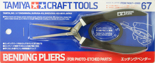 Tamiya 74067 Craft Tools - Bending Pliers For Photo Etched Parts Tamiya 74067 Craft Tools - Bending Pliers For Photo Etched Parts