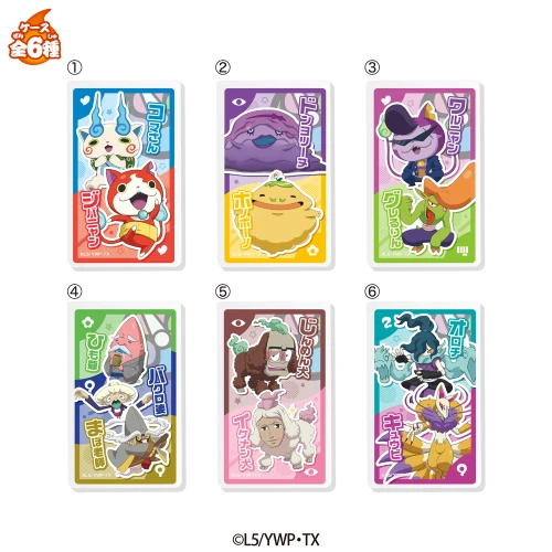 Heart Lovelets Yokai Watch Introducing Friends Meow! 1Box 12pcs (FULL BOX)