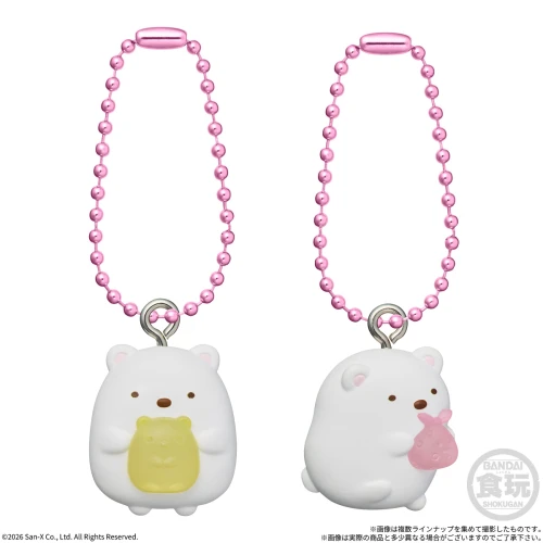 Bandai Candy Sumikko Gurashi Mascot and Pouch with Gummies 1Box 12pcs (FULL BOX)