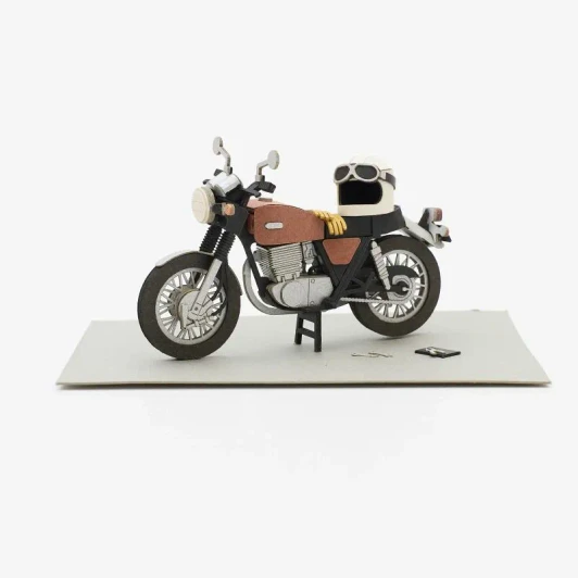 Sankei MP01-169 Miniatuart Petit PRO Motorcycle 1 (1/30 scale)