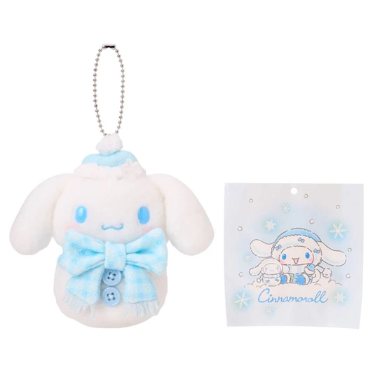 Sanrio Cinnamoroll Ramune And Mascot Holder Snowman Gift 685585