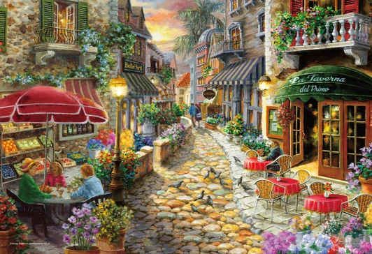 Jigsaw Puzzle Prelude to the Evening Breeze (1000 Pieces)