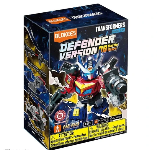 Blokees Transformers Defender Version 08 Battle Stars 71408 (SINGLE RANDOM)
