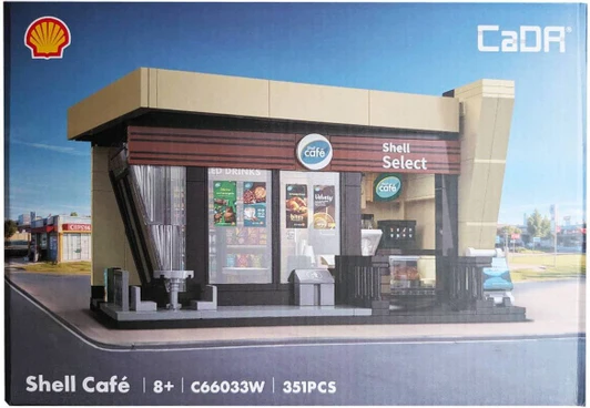 Doyusha CaDA Shell Cafe Building Block Kit
