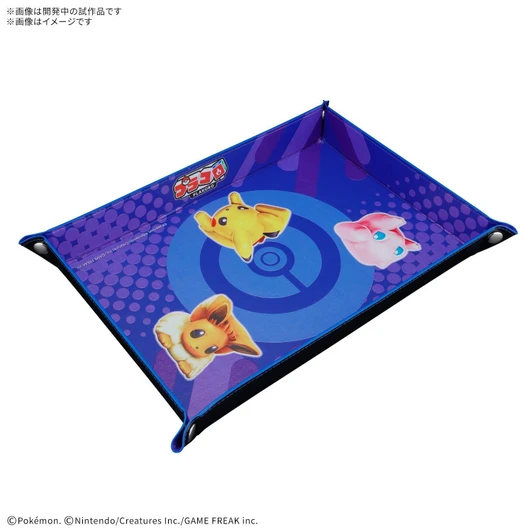 Pokemon Center Original Purakoro Dice Tray Pikachu Eevee Mew