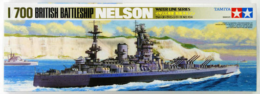Tamiya 77504 British Battleship NELSON 1/700 Scale Kit