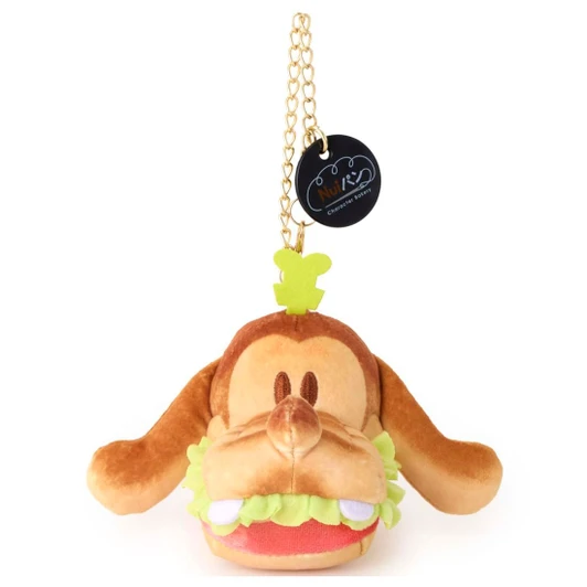 Takara Tomy A.R.T.S Disney Nui Pan Goofy Sandwich Chain Strap Plush Mascot