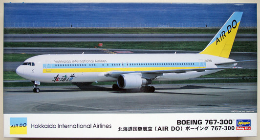 Hasegawa 12 Hokkaido International Airline AIR DO Boeing 767-300 1/200 scale AKS