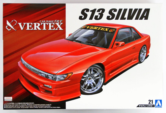 Aoshima 53348 Vertrex PS13 Silvia 1991 (Nissan)1/24 scale kit