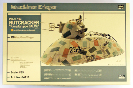 Hasegawa 64111 Maschinen Krieger P.K.H.103 Nutrocker "Kampfgruppe Bark" 1/35 scale kit