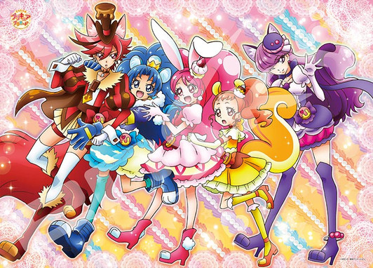 Ensky Jigsaw Puzzle 300-L536 Kirakira PreCure a la Mode (300 L-Pieces)